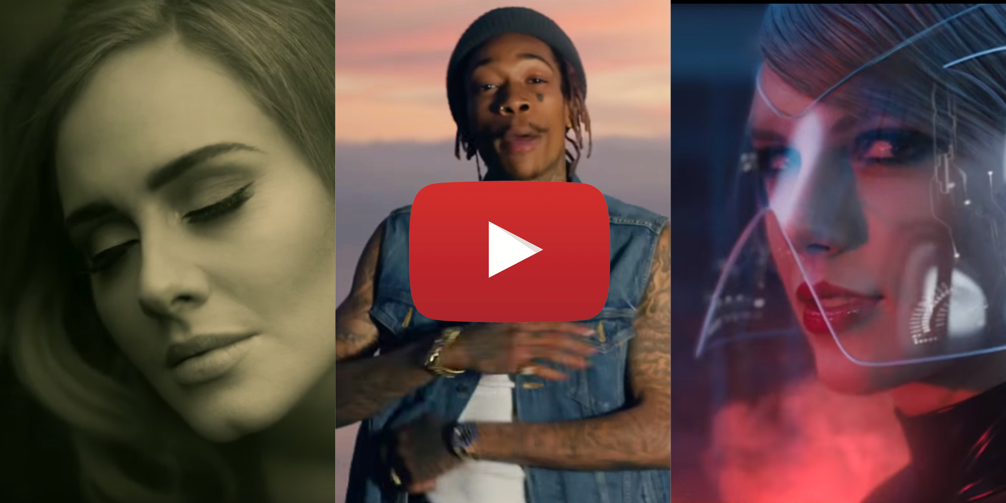 Most Popular Music Videos Of 2015 Youtube Lists Top 10