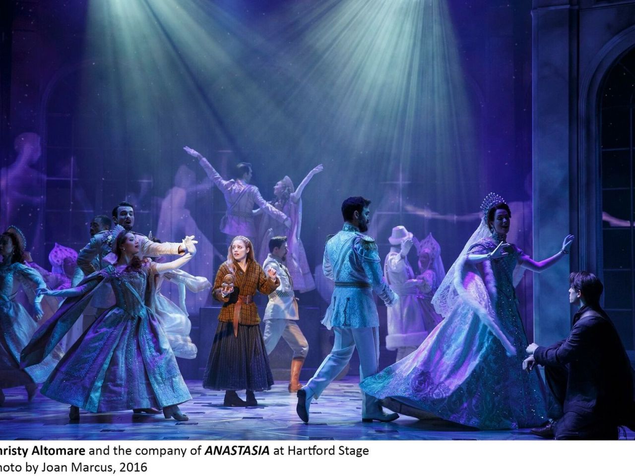 Anastasia" Broadway Musical Images