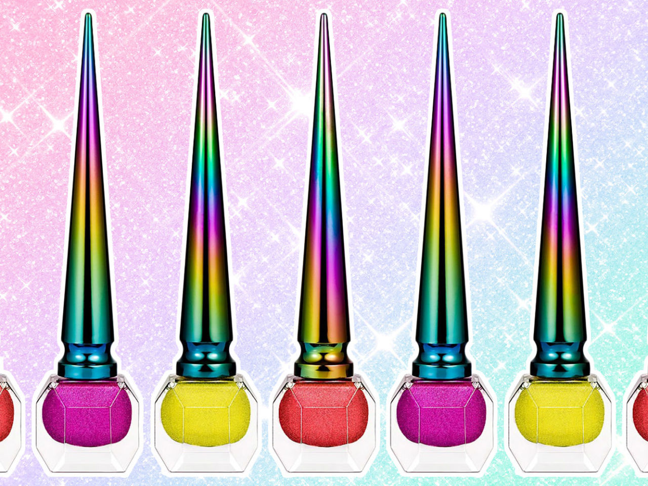 Unicorn Horn Nail Polish - Christian Louboutin Loubichrome