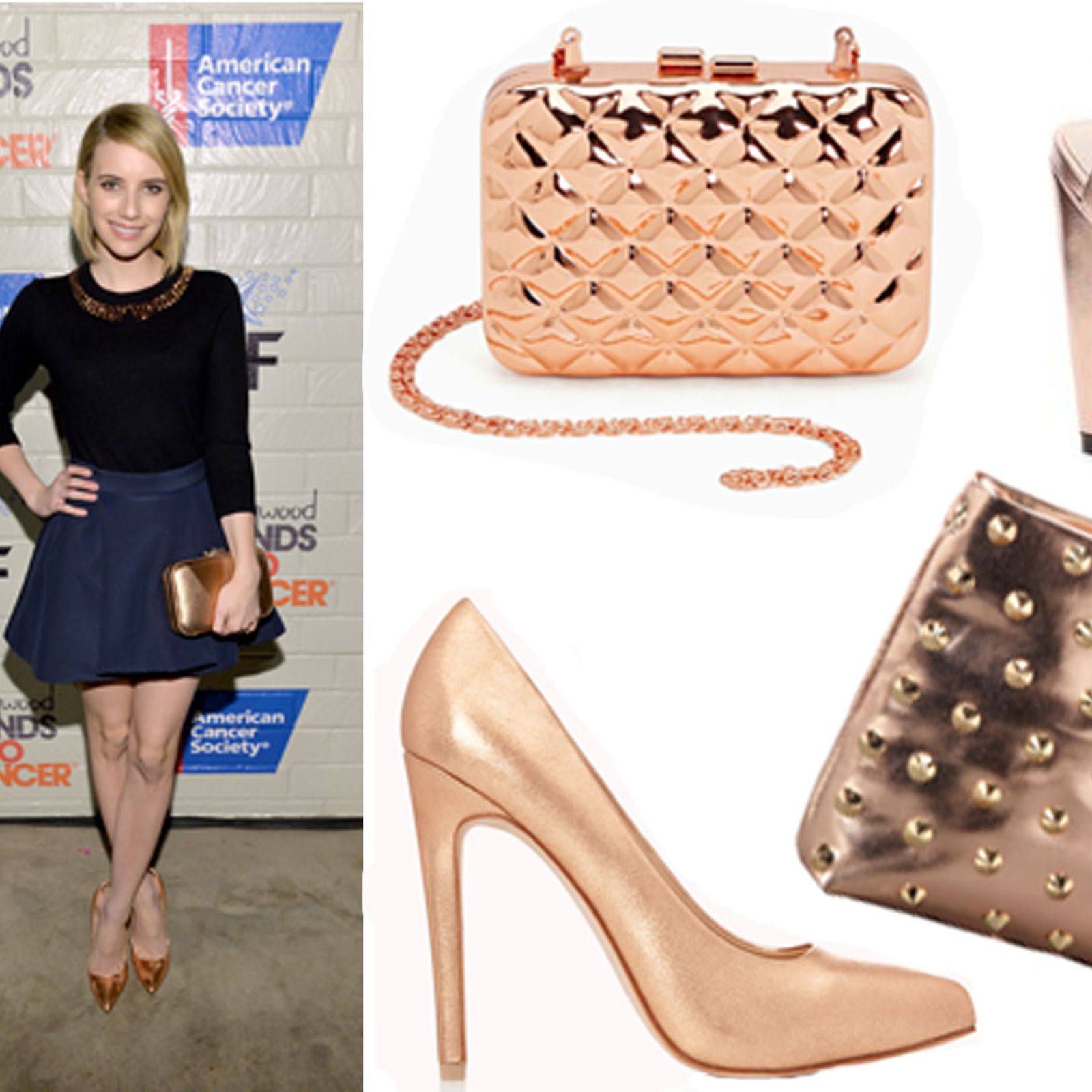 Rose Gold Prom Accessories - Prom Heels