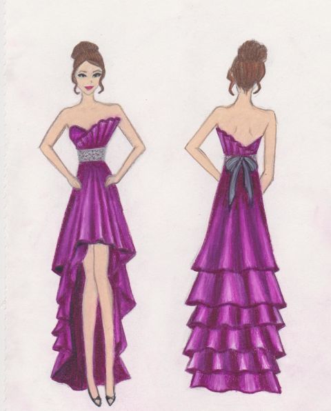 Sketch Your Prom Dress Contest with David's Bridal and