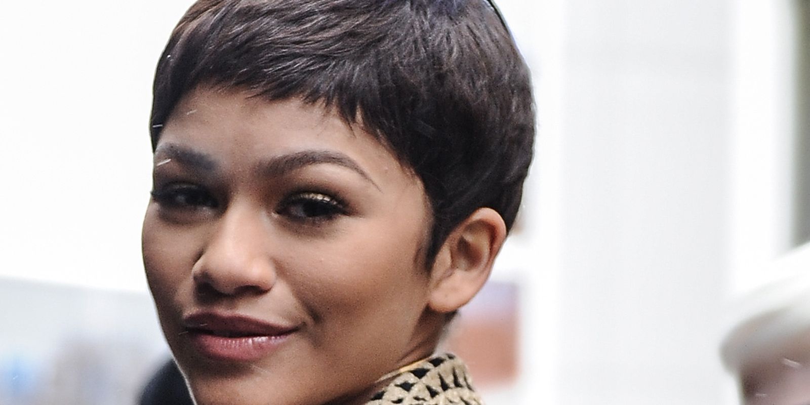 Zendaya Shuts Down Hair Haters - Zendaya Short Hair New York Fashion Week