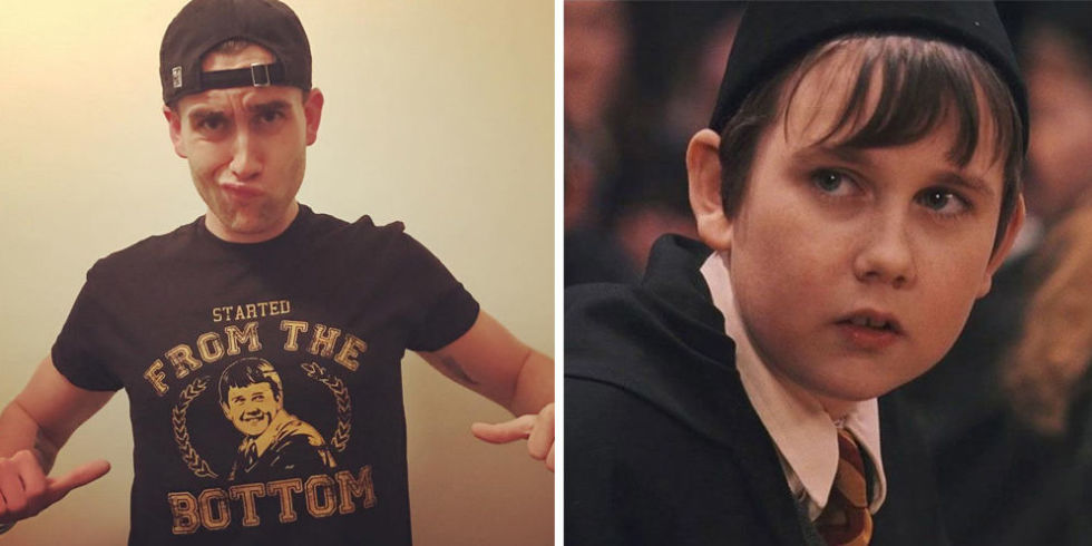 Neville Longbottom Voor En Na De Puberteit